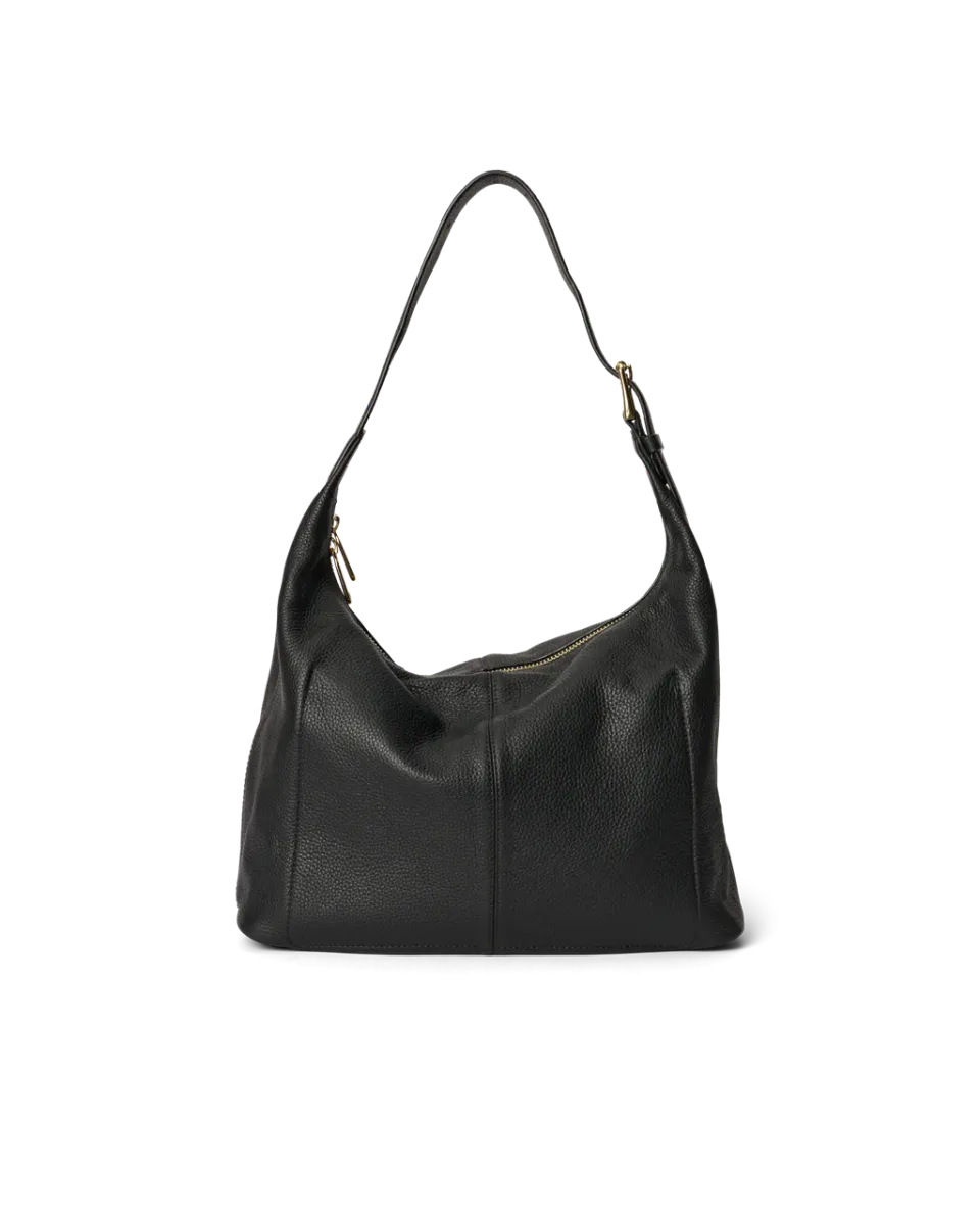 ECCO Hobo M soft prebbled sort