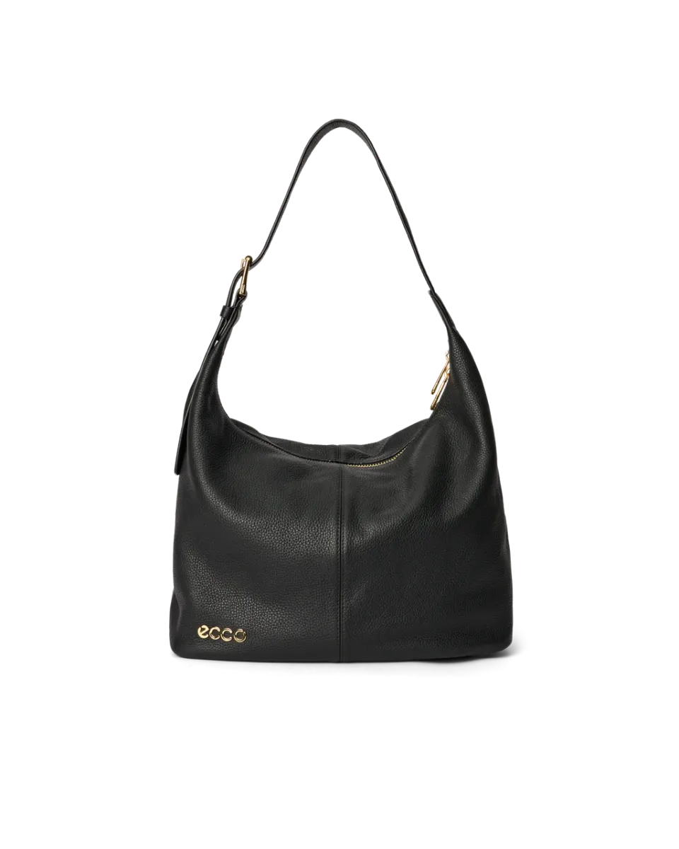 ECCO Hobo M soft prebbled sort
